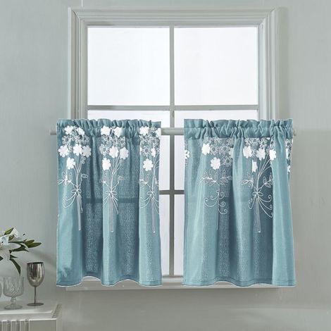 Rideau Court - Rideau Isolant Anti-Lumière - Pour Fenêtre Petite Cuisine Salle De Bain Séjour - 137 x 61 cm - 1 Pièce (1/5)