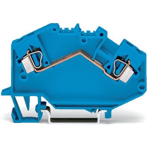 WAGO GmbH& Co. KG Durchgangsklemme 0,08-4qmm, blau 781-604 (1/4)