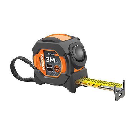 FLESSOMETRO INDUSTRIAL 5004 WOKIN - NASTRO MM 16 ML  3 500453- 6 pezzi