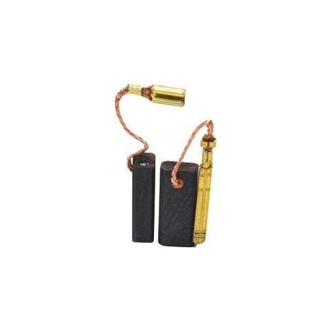 Jeu De 2 Charbons Adaptable Pour Skil. Dimensions: 5 X 8 X 18mm.