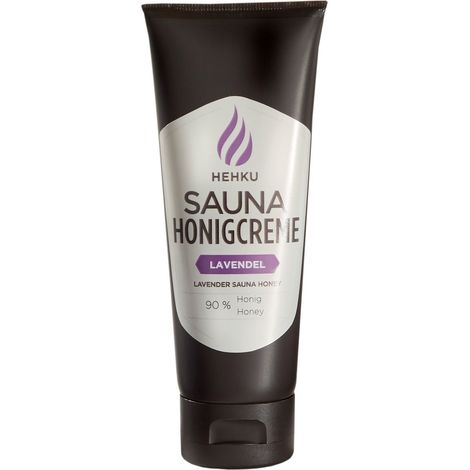 HEHKU Saunahonigcreme Lavendel 100 ml Saunacreme Peelingcreme für den Saunagang