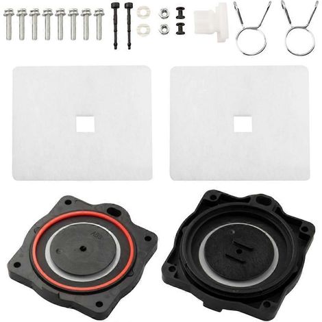 Kit de réparation et de reconstruction de membrane de pompe à air pour pompes à air de fosse septique Hiblow HP-60 et HP-80 80PD000040 (1/5)