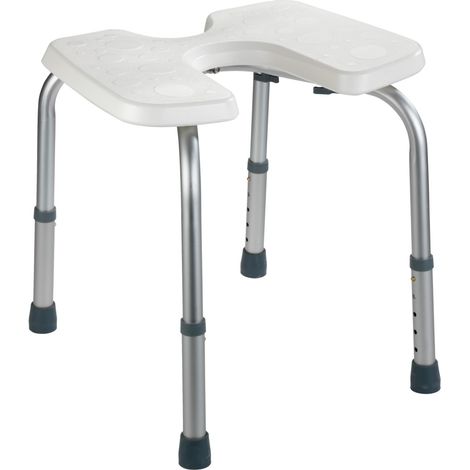Taburete higienico WENKO Secura altura ajustable 206051 (1/4)