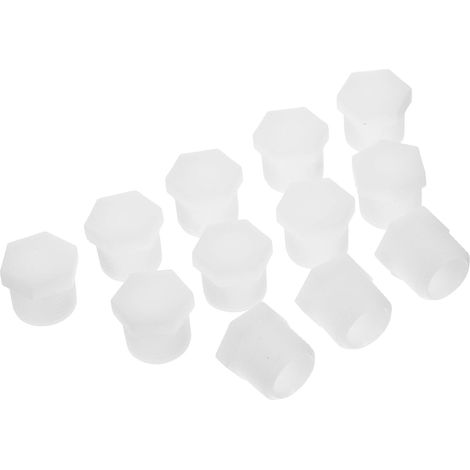 24 Pièces Bouchon de Vidange du Chauffe-eau Pvc Blanc (1/5)