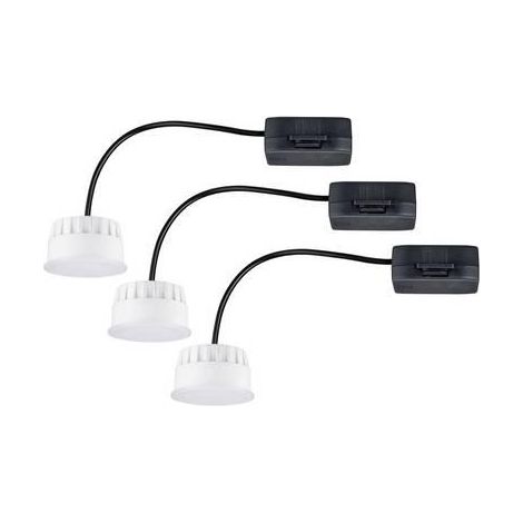 Kit di moduli LED Incasso acciaio satinato 6W 2700K