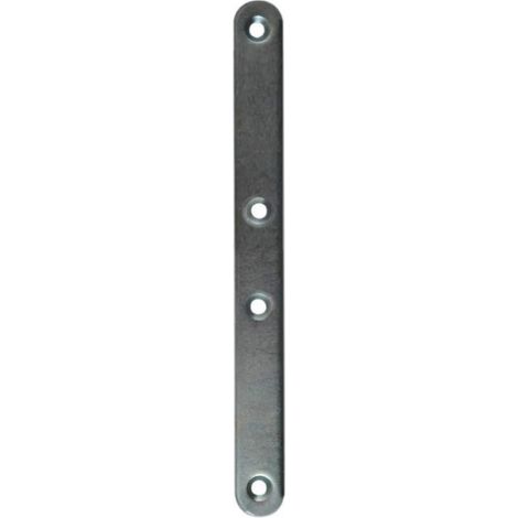 Connettore rotondo, acciaio galvanizzato, L160xH15xEP2 mm