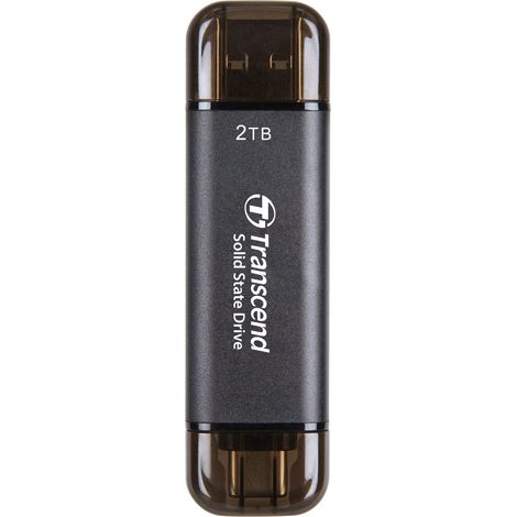Transcend TS2TESD310C Externes Solid State Drive 2 TB Schwarz (1/4)