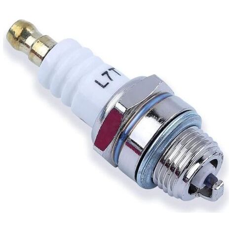 Pair Bougie d'Allumage pour NGK BPMR7A L7T et Champion CJ8 RCJ6Y RCJ7Y et Plus de Bougies Allumage,  Bougie Universelle pour Stihl et Husqvarna Tronçonneuse et Tondeuse à Gazon (1) (1/5)