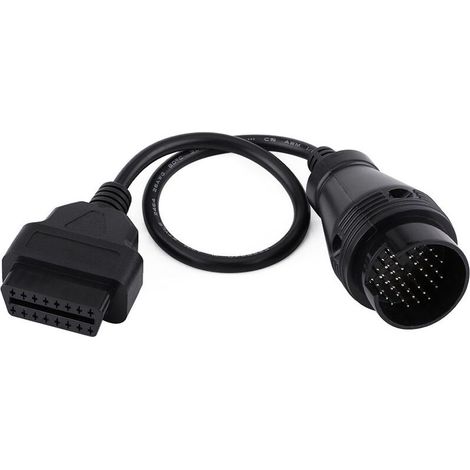 Jeffergarden Cble de diagnostic de connecteur adaptateur OBD2 38 broches à 16 broches pour Mercedes Benz (1/5)