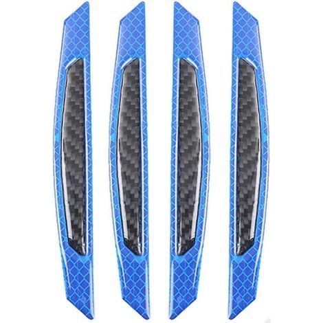 Set di 4 strisce protettive per i bordi delle portiere dell'auto (blu) (1/5)