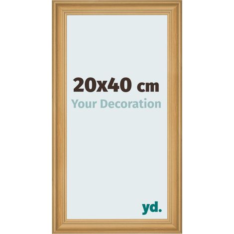 yd. - Cadre photo 20x40 - De Pin Grain de Bois - MDF - Lazio