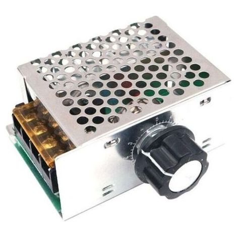 Variateur pour Moteur 220V, Régulateur de Tension AC 4000W, Variateur de Tension 220V, Variateur de Vitesse pour Moteur, Régulateur de Vitesse pour Moteur électrique Variateur, (1/5)