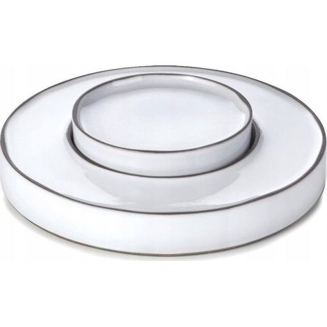 Revol Caractère Teller Weiß 27,5 cm Porzellan