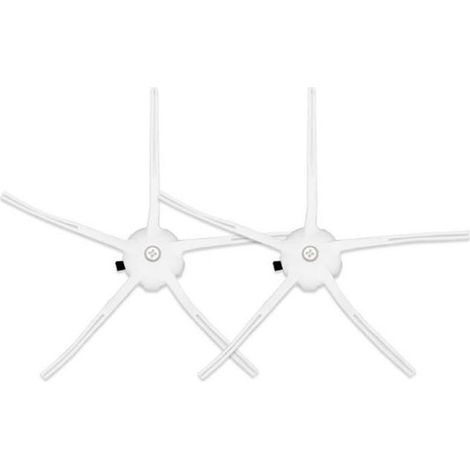 2 pièces sidoborstar pour Xiaomi Roborock S4, S5, S5Max, S6, S6 Pure, S Vit taille unique