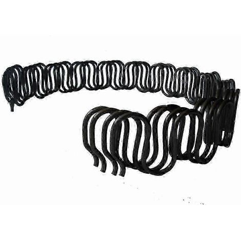 Ressorts de rechange pour canapés et chaises, ressorts ondulés en acier pour meubles avec clips, 40 cm de long, compatibles avec la réparation de meubles en bois à faire soi-même. (1/5)