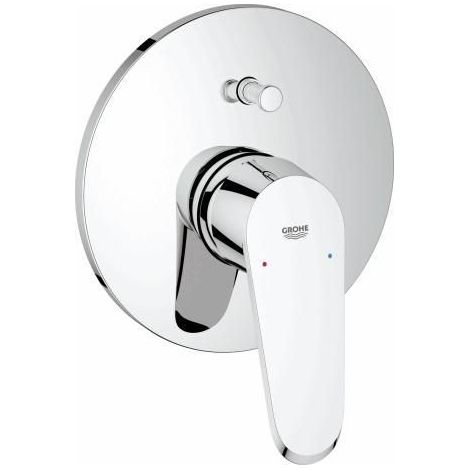 Mitigeur monocommande pour baignoire-douche en laiton chromé - Grohe Eurodisc Cosmopolitan