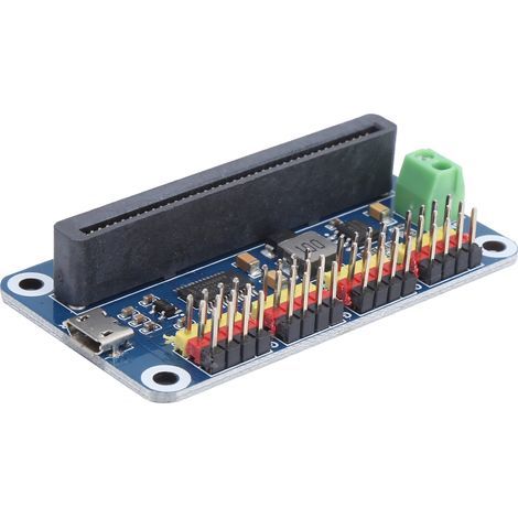 16-Kanal-Servosteuerungsmodul für Micro:bit, I2C-Schnittstelle, steuert 16 Getriebemotoren, Komponentensatz (1/5)