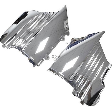 1 paire de panneaux de garniture chromés inférieurs de cache moteur pour Honda Goldwing GL1500SE GL1500A GL1500 1988-2000 (1/5)
