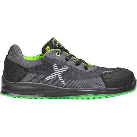 Scarpe basse da lavoro Exena Python S1P ESD SRC - 44 - Grigio/Verde