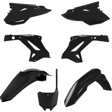 Polisport Cr 125 250 00 01 Plastiques Noir Durable