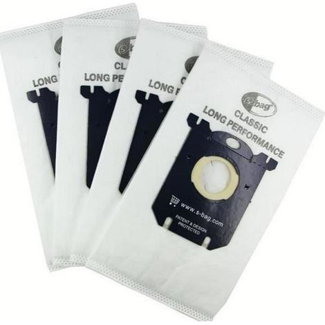 S-BAG SACS ASPIRATEUR (X10) CLASSIQUE LONG PERFORMANCE POUR ASPIRATEUR Sac aspirateur - Compatible : ELECTROLUX, TORNADO, et PHILIPS-Ywey