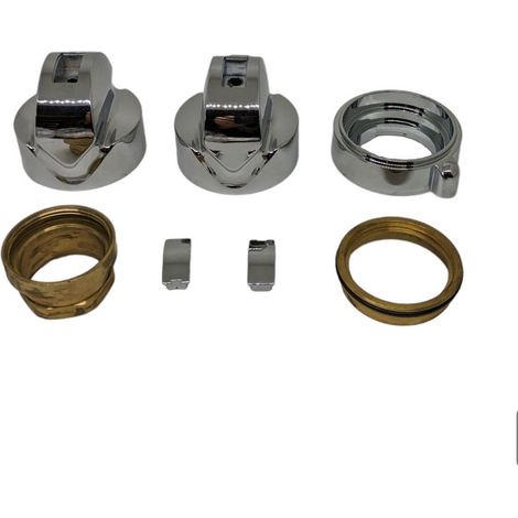Ricambio set esterno cromo per miscelatore 5 vie flexa Jacuzzi 431161360