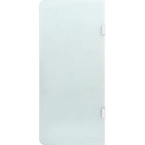 vidaXL Brise-vue pour urinoir mural 90x40 cm Verre trempé (1/5)