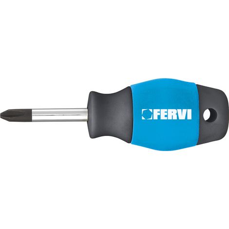 Schraubendreher kurzer Kreuz-Nano-PH-Schraubendreher 2 x 38 mm Fervi c882/2038