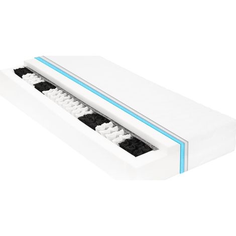 Luxe Matelas de lit pour Adulte et Enfant - 120 x 200 cm 7 zones Ressort ensaché 20 cm H2 BV695267 - BonneVie (1/5)