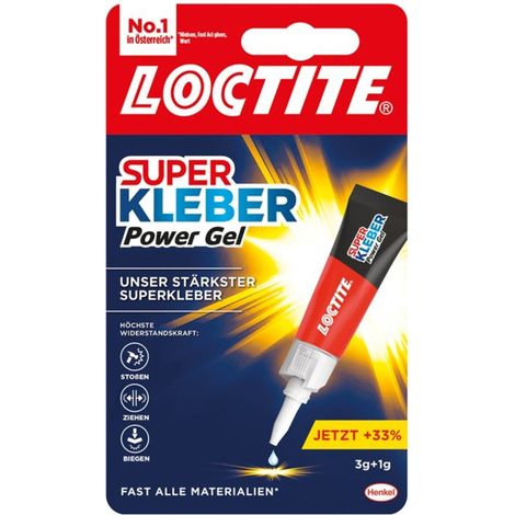 Kleber Henelit power gel starke Haftung schnelltrocknend (1/5)