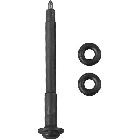 Pointe de stylo pneumatique pour gravure à air - Aiguille rechange verre, métal, bois, pierre, sculpture en acier trempé Outil la fabrication bijoux, les loisirs créatifs 42mm (1/5)