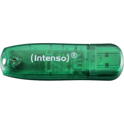 Intenso Rainbow Line unità flash USB 8 GB USB tipo A 2.0 Verde (1/4)