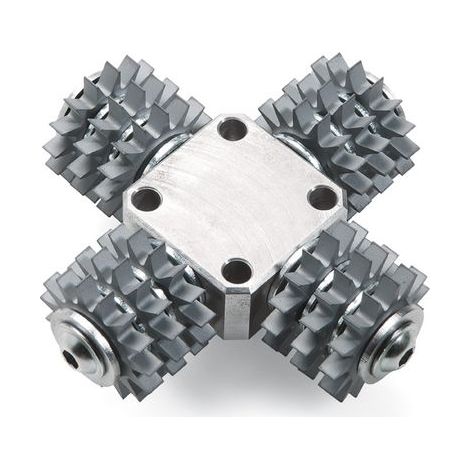 Testa di fresatura Flex FK-S II D80 M14, testa di fresatura completa, appuntita