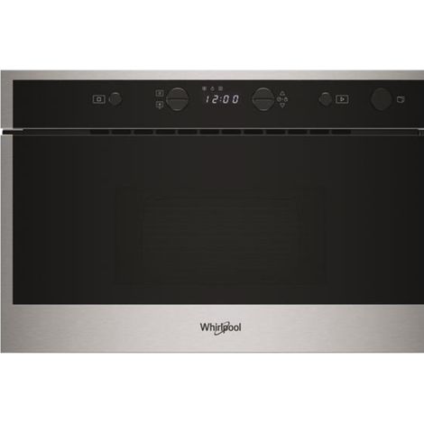 Whirlpool – Micro-ondes encastrable 22L WMN461BXF – Puissance 800W – Technologie 3D pour réchauffage uniforme – Ouverture latérale pratique (1/5)