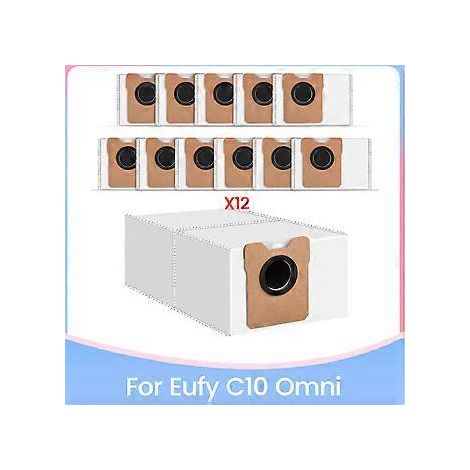 Sacs à poussière pour aspirateur robot Eufy C10 Omni - Accessoires - Sac à poussière non tissé de rechange (1/5)