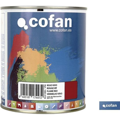 Peinture cofan synthetic enamel haute élasticité séchage rapide