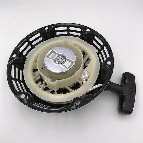 Arrancador de retroceso negro compatible con desbrozadoras y cortacéspedes Honda GX160 GX200 de 5.5HP y 6.5HP.