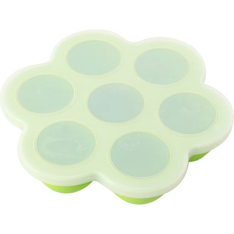 Tragbare Silikon-Eier-Muffinform mit 7 Mulden für wiederverwendbare Schnellkochtopf-Zubehörteile (1/5)