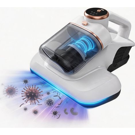 Aspirateur Anti-acariens sans Fil 2 Réservoirs Aspiration 10 kPa (1/5)