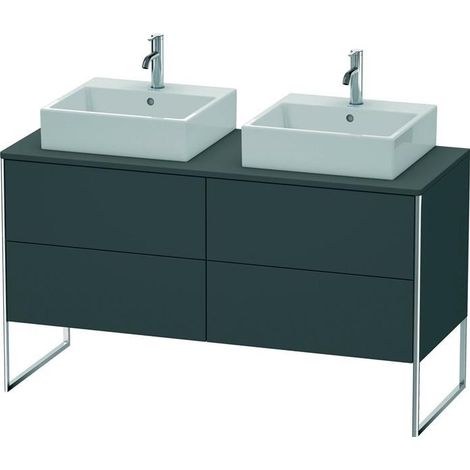 Duravit XSquare Konsolenwaschtischunterbau freistehend, für zwei (1/5)