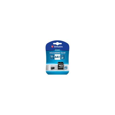 Verbatim Premium 64 GB MicroSDXC Classe 10 (1/5)