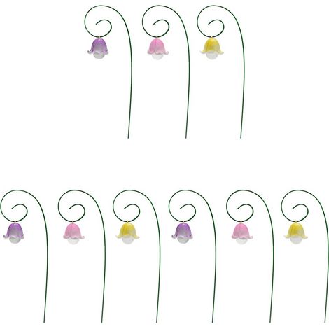 Décoration muguet – Kit 9 pièces – Résine – Jardin – Terrasse – Balcon – Fleurs – Poésie – Nature – Élégance – Durable (1/4)