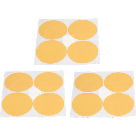 Packung mit 10 hochviskosen, doppelseitigen Klebestreifen (10 cm Durchmesser) zur Befestigung von Spiegeln, Teppichen und Zierleisten starke Haftung (1/5)