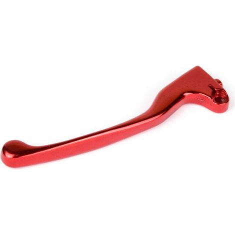 Levier de frein gauche rouge compatible avec les marques MBK, APRILIA, PEUGEOT et YAMAHA