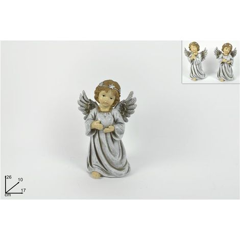 Decorazione Casa Angelo con Corona di Stelle 26 cm (1/2)