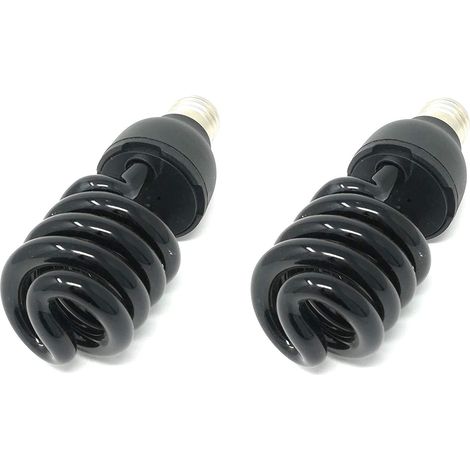 TEMPO DI SALDI 2 X Lampadina A Spirale Uv Luce Nera Da 28W Per Discoteca Feste Effetto Fluo (1/5)