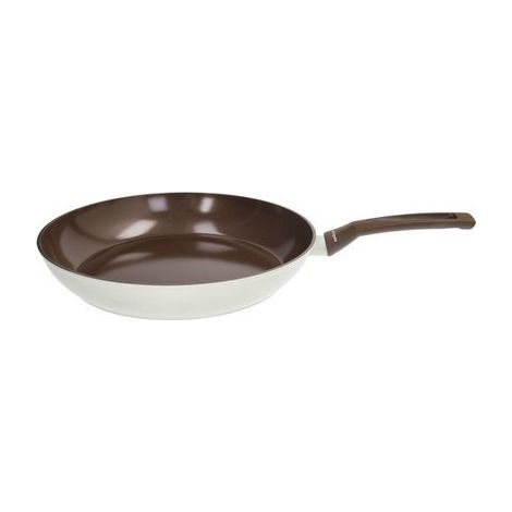 Padella Ø32 cm con Manico – Alluminio Beige/Marrone – Linea Sintonia (1/2)