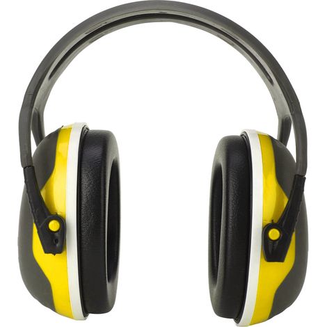 Casque antibruit pliable et anti-bruit pour dormir et travailler (jaune) (1/5)