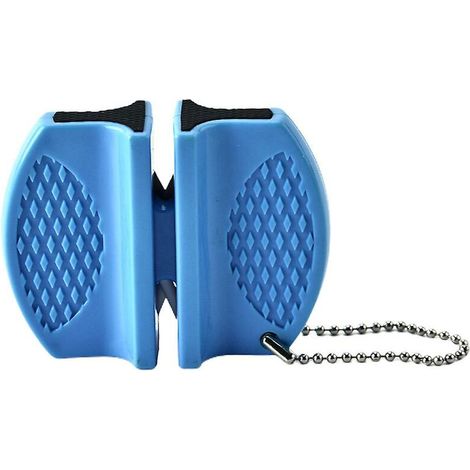 Petit couteau Aiguiseur Mini Double face Portable Outdoor Household Quick Sharpener Outil de cuisine (1/2)
