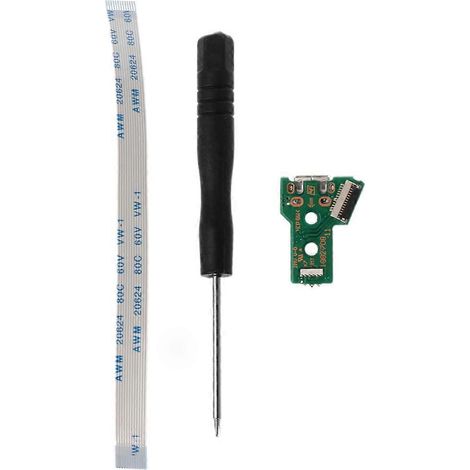 Für JDS-055 USB-Ladeanschlussplatine mit 12-poligem Flexkabel und Schraubendreher